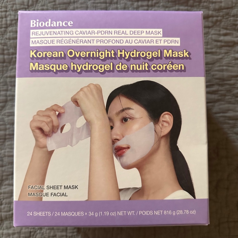 Biodance Rejuvenating Caviar-PDRN Real Deep Mask 24 Sheets Korean Hydrogel Mask